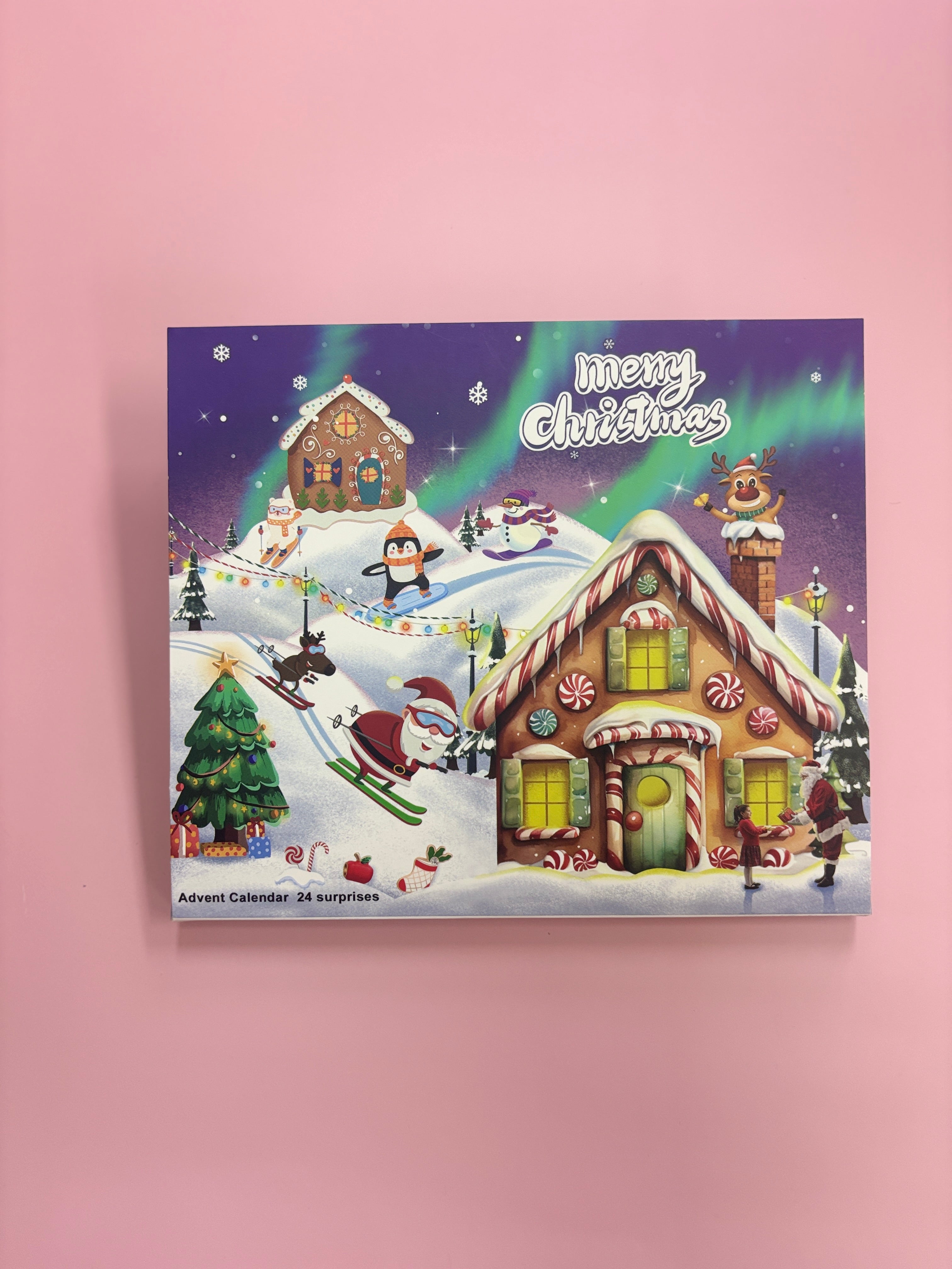 Gingerbread House Gold Charm Bracelet Advent Calendar  | Bookazine HK