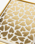 Gold Hearts Boxed Notecards 16Ct | Bookazine HK