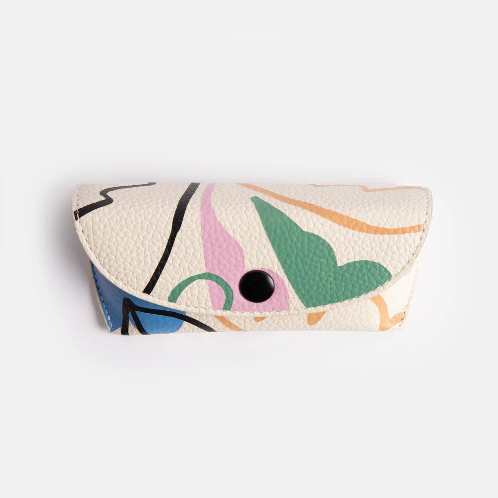 Abstract Botanical Flap Glasses Case | Bookazine HK