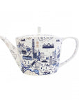 Hong Kong Willow Tea Set Blue & Gold