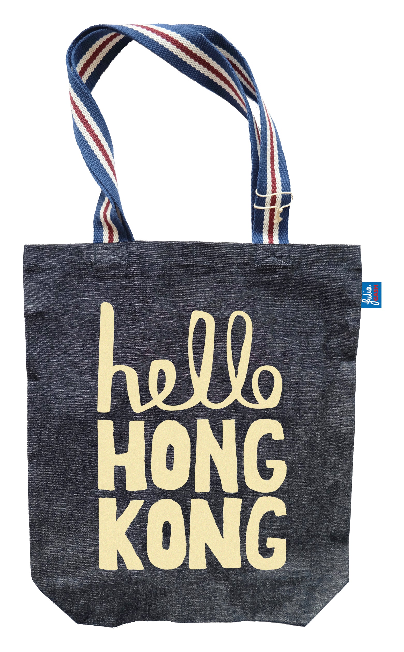 HK Large Tote Bag Denim | Bookazine HK