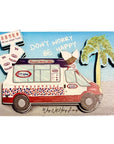 Ice-cream Truck Wooden Three Layers Magnet | Bookazine HK