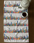 Colorful Skyline Tea Towel | Bookazine HK