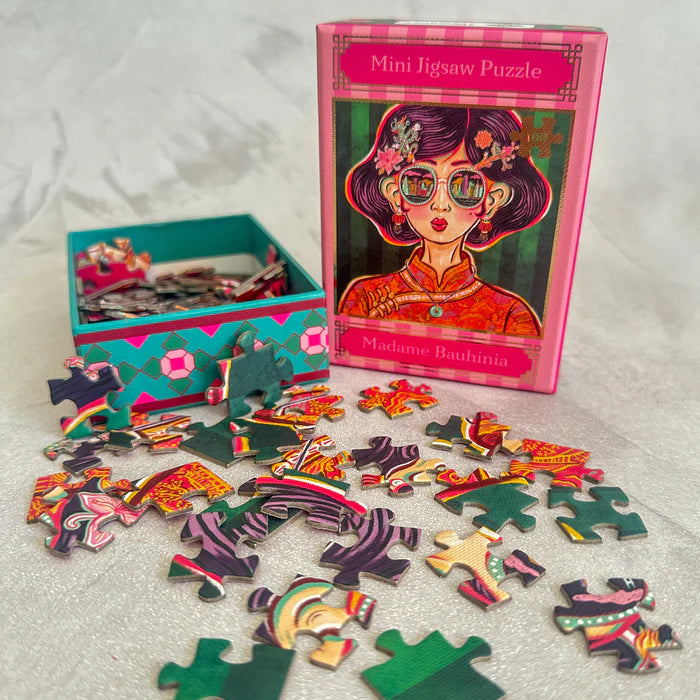 Madame Bauhinia 100Pcs Mini Puzzle  | Bookazine HK