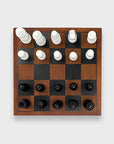 Iron & Glory - Wooden Endgame Mini Chess | Bookazine HK