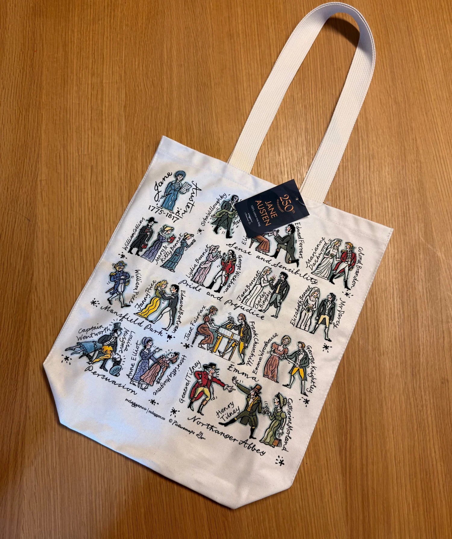 Jane Austen Tote Bag  | Bookazine HK