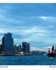 Hong Kong Iconic Landmarks Postcard