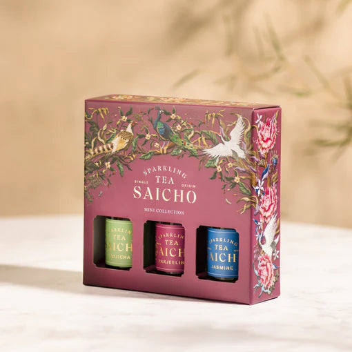SAICHO SPARKLING TEA MINI COLLECTION WITH GIFT BOX | BOOKAZINE HK