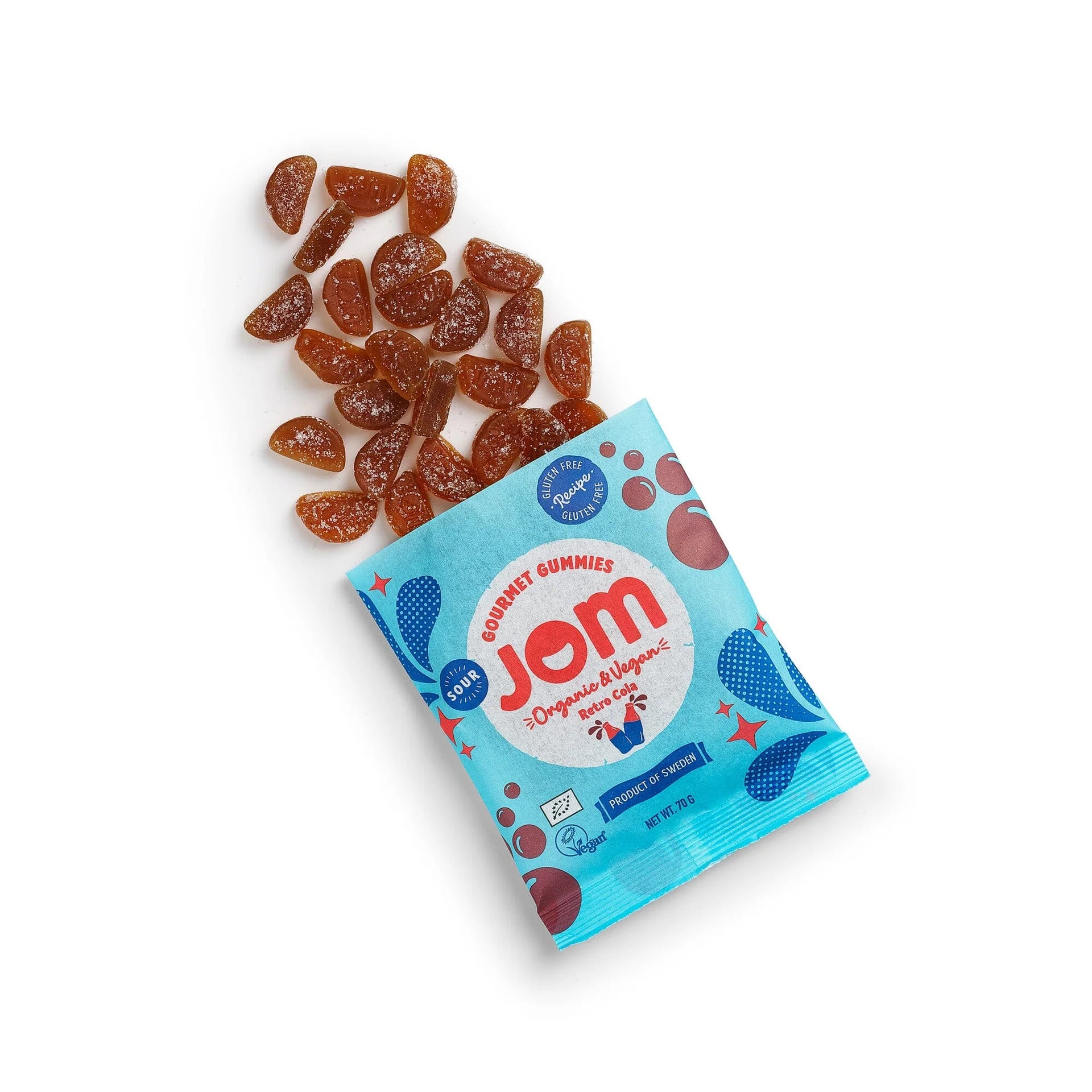 Jom Retro Cola Gummies 70G