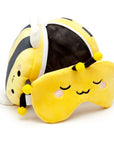 Bee Travel Pillow & Eye Mask