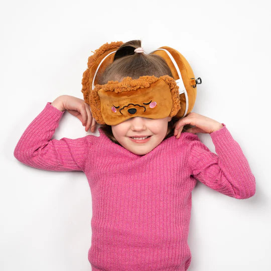 Gigi the Toy Poodle Kids Travel Pillow & Eye Mask | Bookazine HK