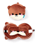 Otter Travel Pillow & Eye Mask