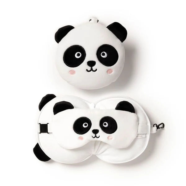 Panda Kids Travel Pillow & Eye Mask | Bookazine HK