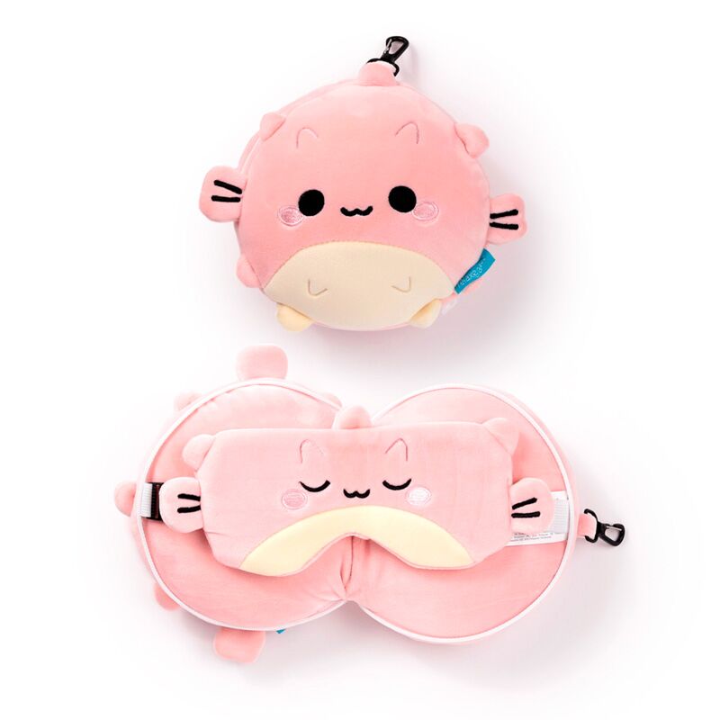 Puffer Fish Kids Travel Pillow & Eye Mask | Bookazine HK