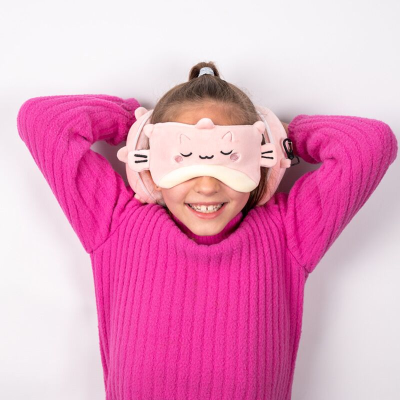 Puffer Fish Kids Travel Pillow & Eye Mask | Bookazine HK