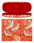Kimono Cranes Glasses Case