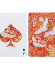 Kimono Cranes Playing Cards