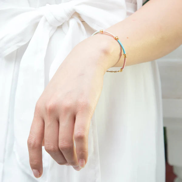 Knots of Freedom Thread-Wrapped Bracelet | Bookazine HK