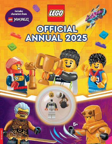 LEGO® Books: Official Annual 2025 (with racing driver minifigure