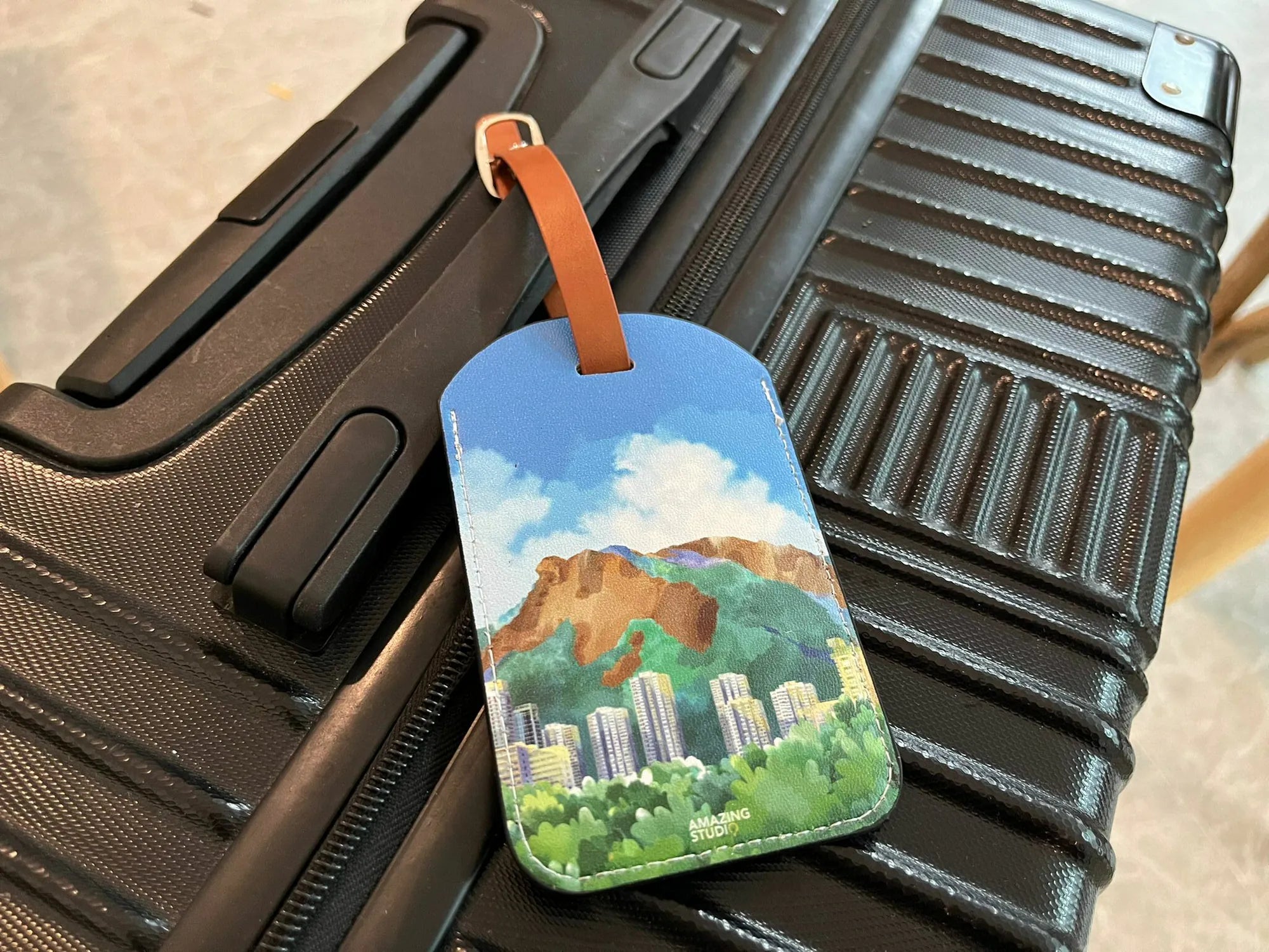 Lion Rock Luggage Tag | Bookazine HK