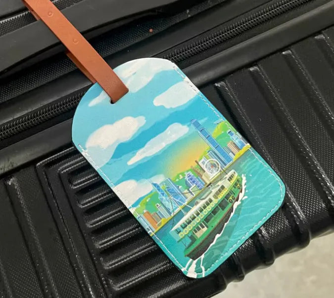 Victoria Harbor Luggage Tag | Bookazine HK