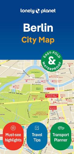 Lonely Planet Berlin City Map