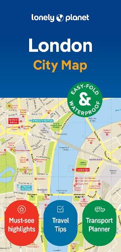 Lonely Planet London City Map