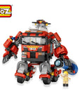 Hong Kong Fire Truck Building Blocks Robot