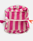 Mono Looped Hearts Flat Lay Wash Bag