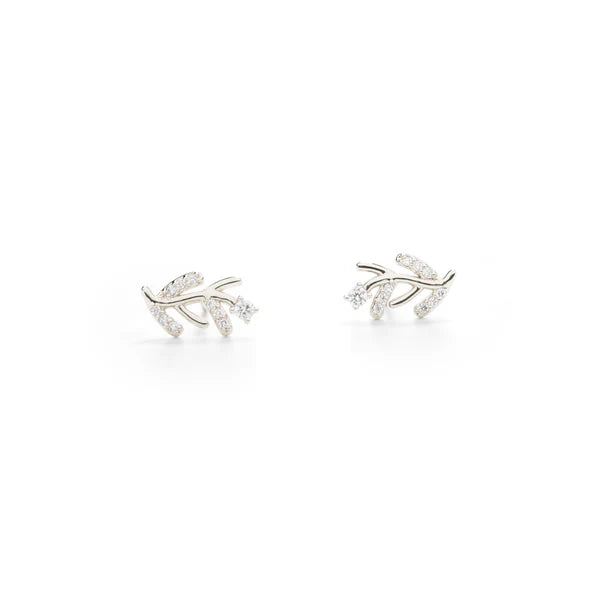 Mustard Seed Post Earrings Silver | Bookazine HK