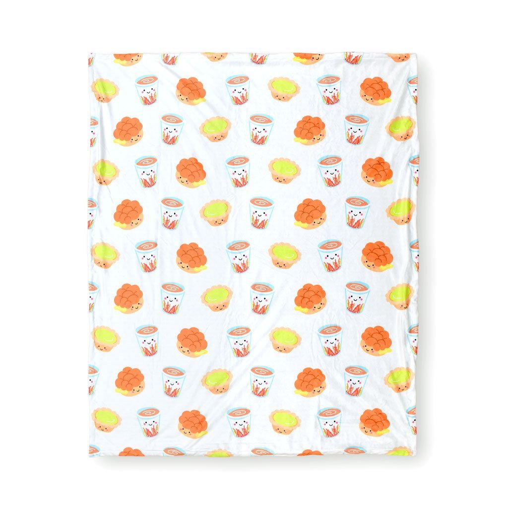 Cha Chaan Teng Minky Fleece Blanket