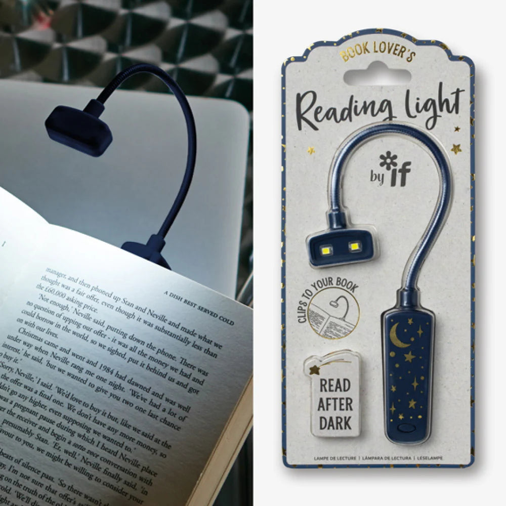 Book Lover's Reading Light - Moon & Stars | Bookazine HK