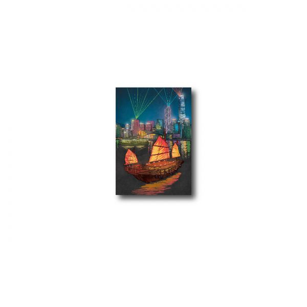 Hong Kong Tsim Sha Tsui Boat Magnet | Bookazine HK