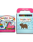 Carry Along Crayon And Coloring Book Kit - Unicorn Pals | Bookazine HK