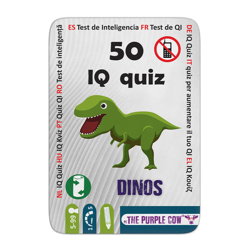 Travel Games - 50 Iq Quiz Dinos