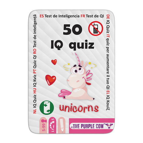 Travel Games - 50 Iq Quiz Unicorns