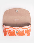 Pink & Orange Looped Hearts Flap Glasses Case | Bookazine HK