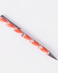 Pink & Orange Looped Hearts Boxed Pen