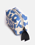 Blue Floral Mini Cube Cosmetic Bag | Bookazine HK