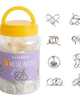 36 Metal Puzzles Tub It Toys | Bookazine HK