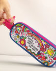 Double Zip Pencil Case With Handle