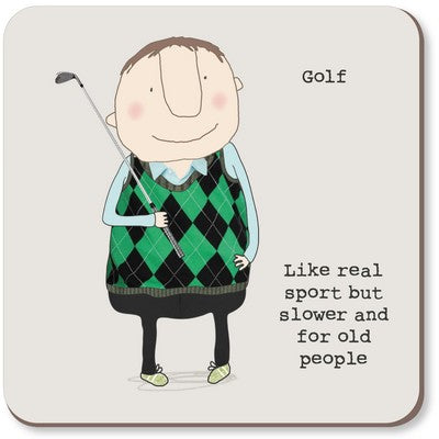 Rosie Made A Thing - Golf Coaster | Bookazine HK