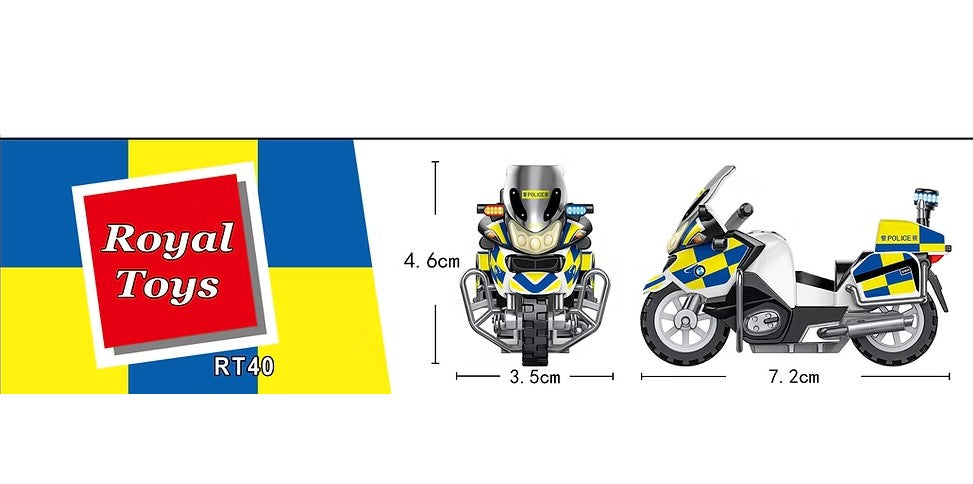 Hong Kong Police Motorcycle Building Blocks | Bookazine HK