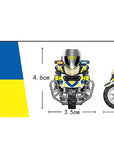 Hong Kong Police Motorcycle Building Blocks | Bookazine HK
