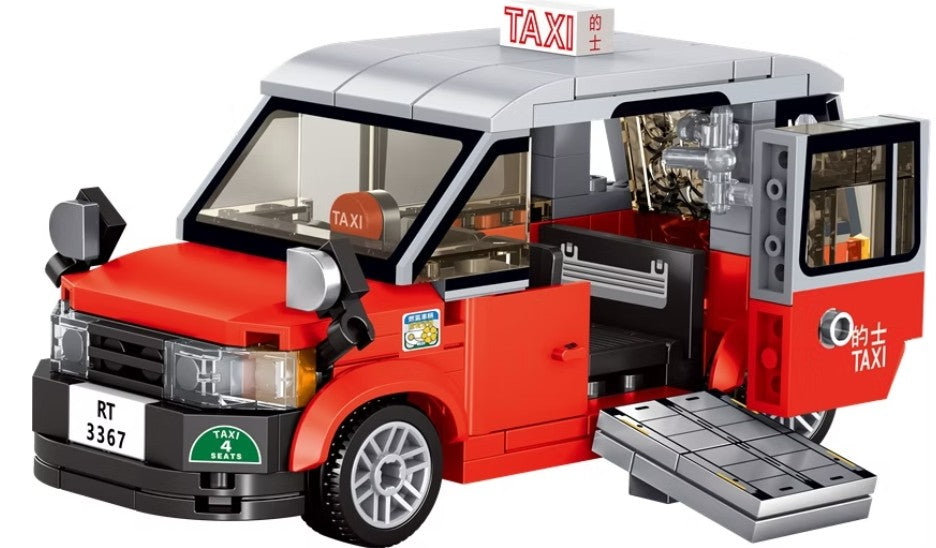 Hong Kong Hybrid Taxi Urban Building Blocks | Bookazine HK