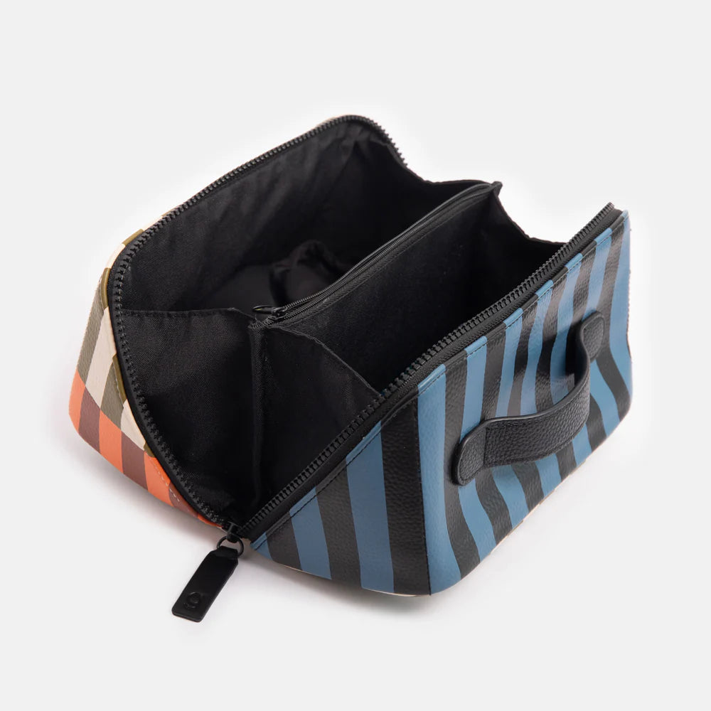 Retro Stripe Flat Lay Wash Bag | Bookazine HK