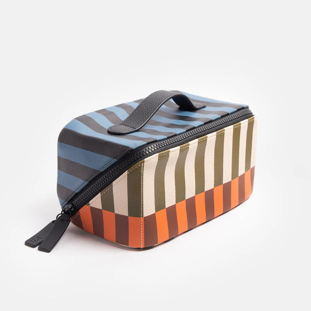 Retro Stripe Flat Lay Wash Bag | Bookazine HK