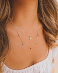 Salt Water Drop Necklace Gold | Bookazine HK