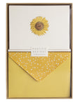 Sunflower Notecards Pack Of 10