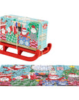 Christmas Santa Puzzle 100pcs Mini Sleigh